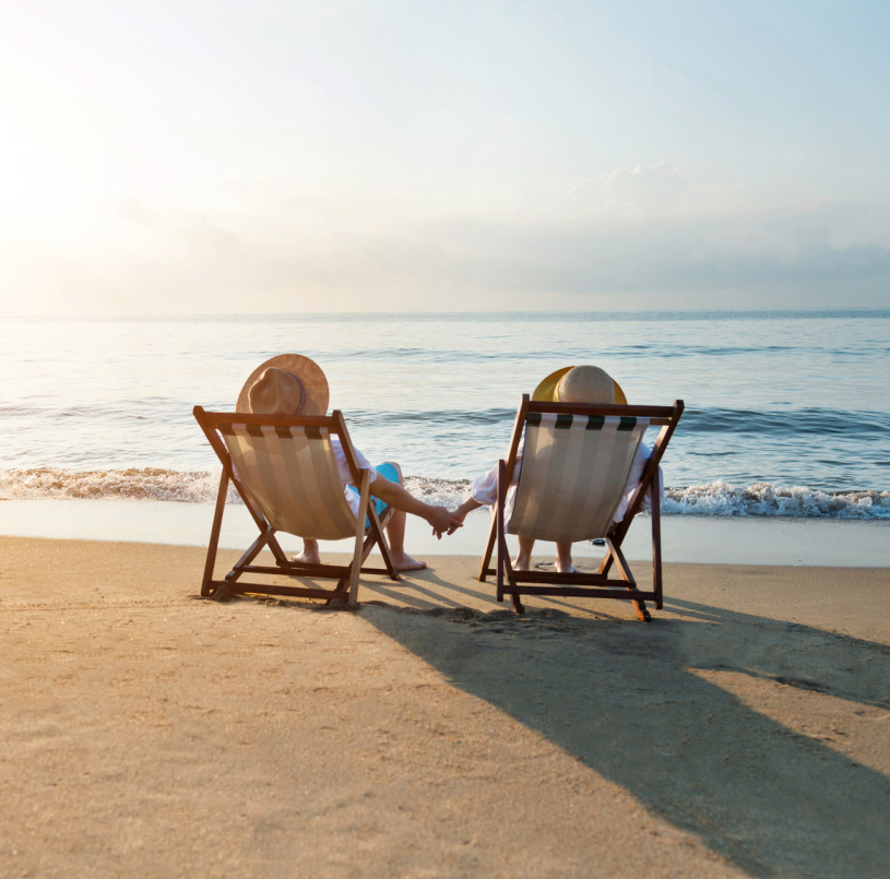 beach chairs